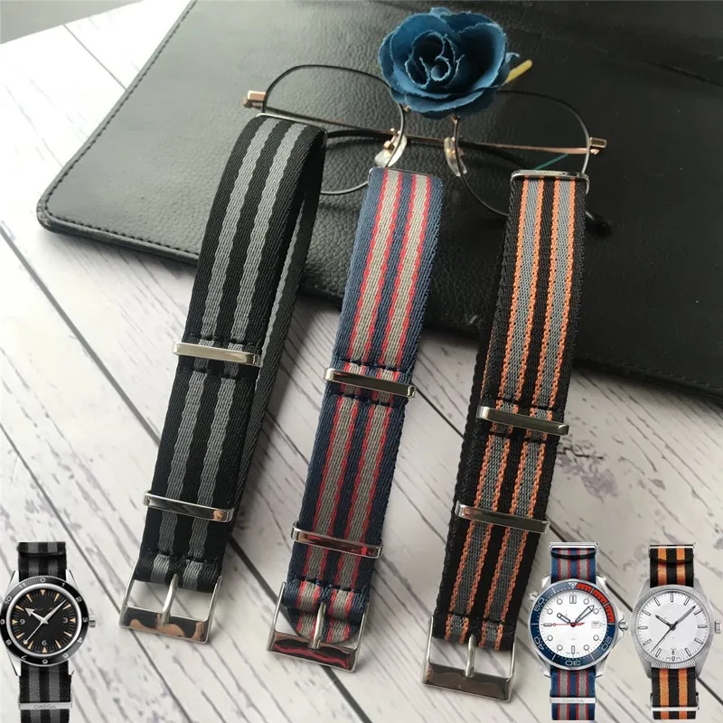20mmwatch Bracelet Striped Nato Strap 