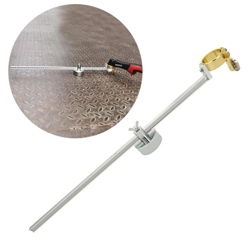 Plasma Cutting Machine Adjustable Cutting Torch Circle Compass Cutting Roller Guide Wheel Inverter for DC For Plasma Torch for Metal