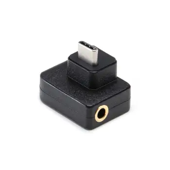 

USB-C Adapter For CYNOVA DJI Osmo Action microphone 3.5mm Plug Osmo Action For TRS DJI mic Accessorie mount external audio Z1R0