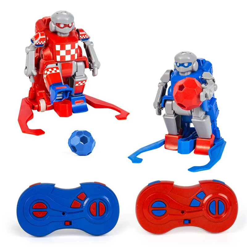 Eachine ER10 Soccer Smart RC Robot Blue and Red Play Football Right/Left Shooting Robot Toy Gift For Children