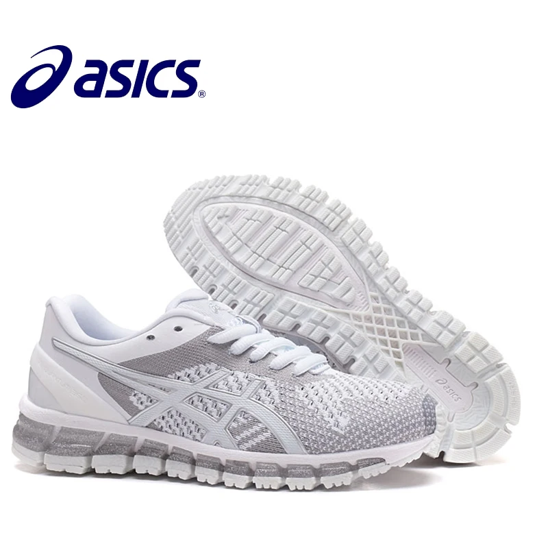 Новое поступление, официальный ASICS Gel-Quantum 360, Женская устойчивая обувь для бега, кроссовки, уличная спортивная обувь, Hongniu