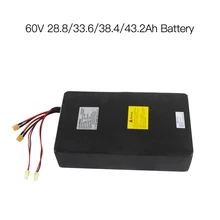 60V OEM Electric Scooter Lithium Battery With Double Ports Fast Charging Battery Pack 67.2V For Halo Knight Ebike Scooter