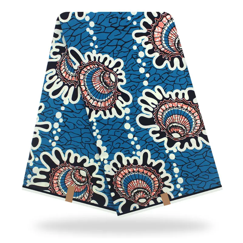 Африканская вощеная ткань принтом для платьев Анкара ткань Настоящая Африканская ткань с восковой печатью ткань африканская ткань с принтом