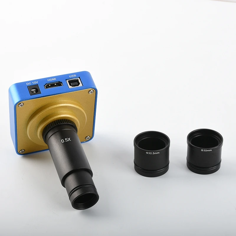  Full HD 38MP HDMI USB Industrial Digital Video Microscope Camera and Reduced Electronic Eyepiece fo