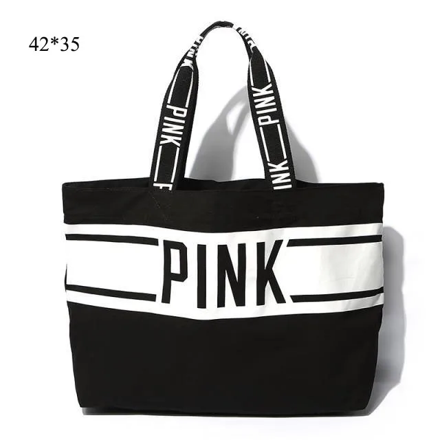Розовая сумка для девушек, дорожная сумка, дорожная сумка, женская сумка на плечо, пляжные сумки, негабаритная Холщовая Сумка, сумка на плечо, сумка, большая ВМЕСТИТЕЛЬНОСТЬ