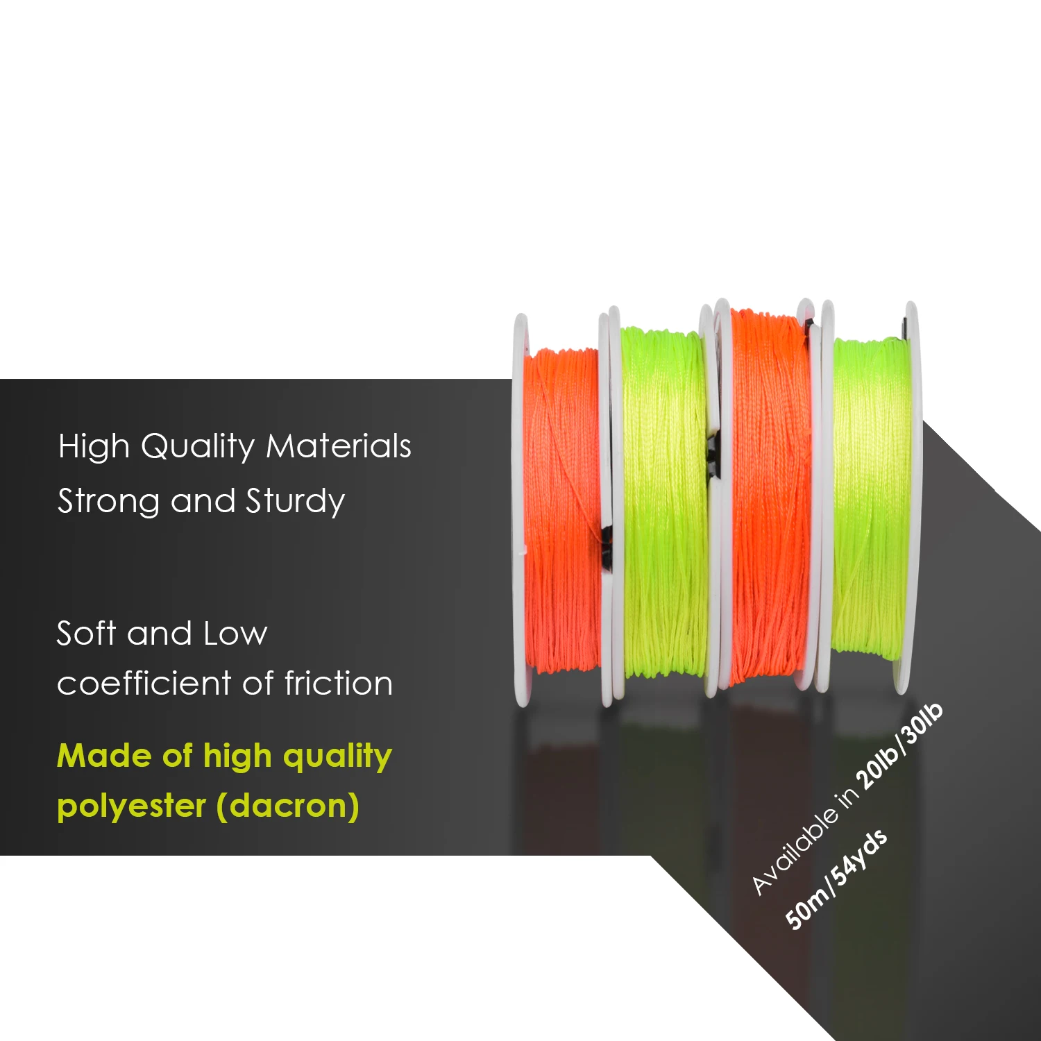 SF плетеная леска для ловли форели нахлыстом 20 фунтов 30 50 м 100 м|backing line|100 lbbacking fly line