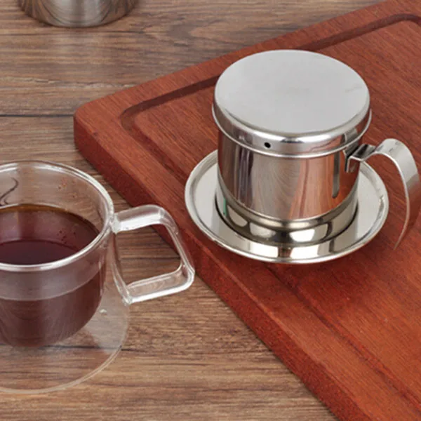 Портативный Фильтр капельница для кофе из вьетнамской нержавеющей стали|Фильтры