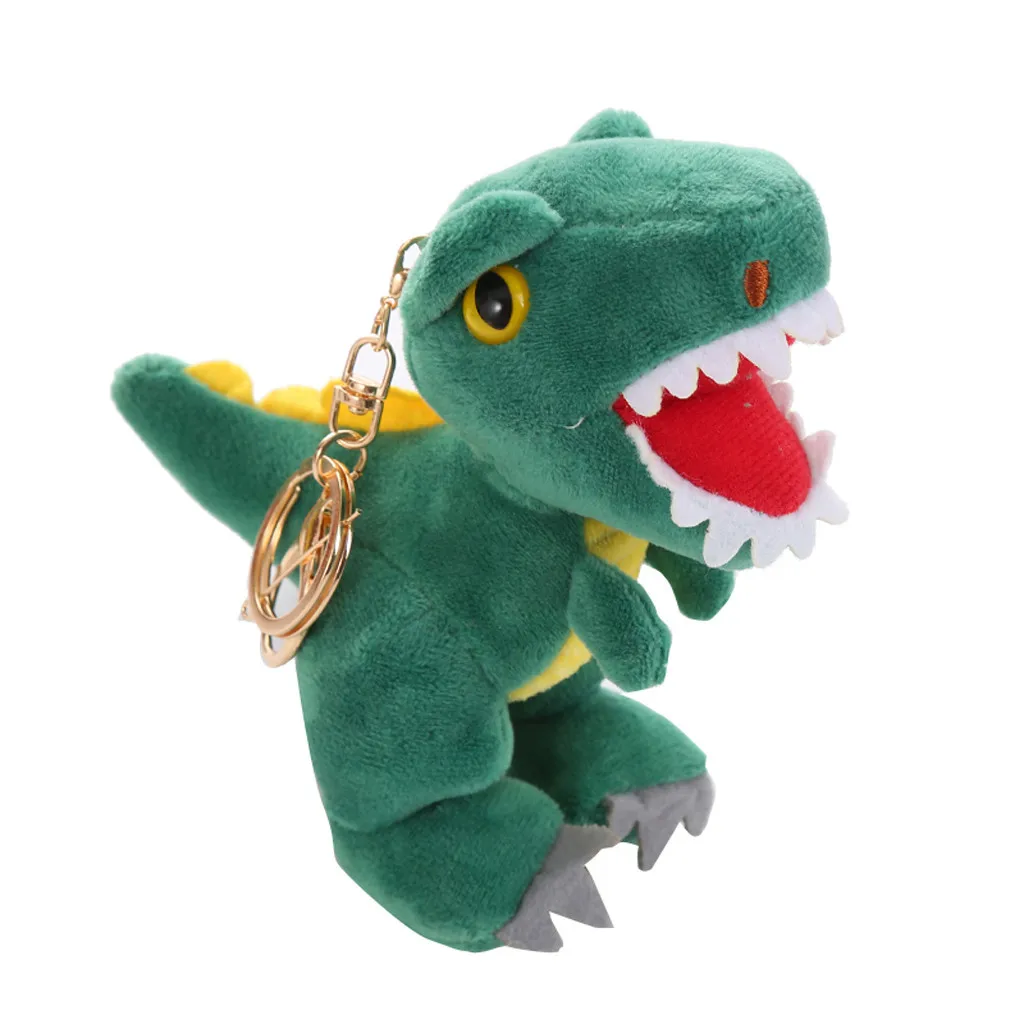 small stuffed dinosaur