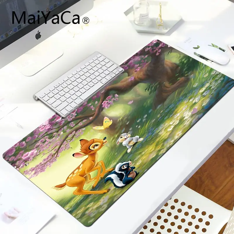 MaiYaCa ваши собственные коврики Bambi прочный резиновый коврик для мыши подставка для ноутбука игровой шкафчик мыши коврик для мыши игровой коврик для мыши - Цвет: LockEdge 30X90cm