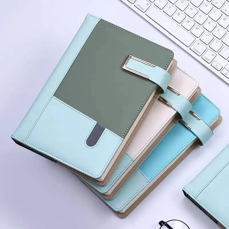 А5 Пряжка Bullet Journal Блокнот Канцелярские товары кожа бизнес-встречи запись бумажная линия блокнот планировщики школы