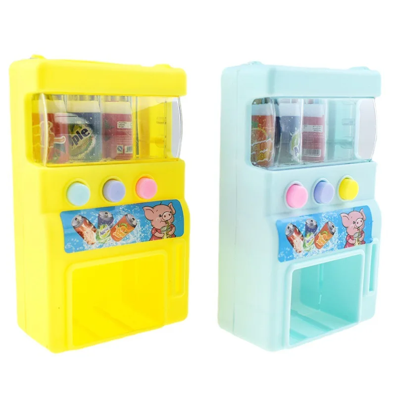 Xuwyas Toys Vending Machine Toys Beverage Machine Simulation Home Shopping Set Toys Creativity Toys for Kids Boys Girls Toddlers 