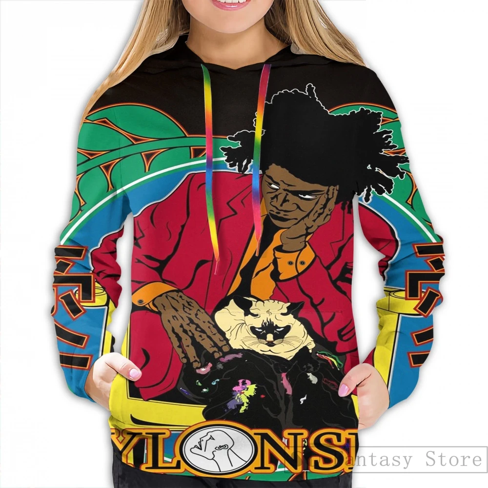 Women Мужские толстовки, свитшоты для женщин с забавным принтом Jean-Michel Basquiat casual hoodie Streatwear - Цвет: Women
