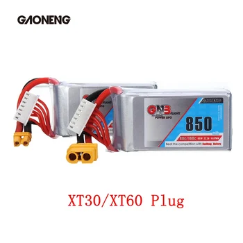 

Original Gaoneng GNB 22.2V 850mAh 80C 6S Lipo Battery XT30/XT60 Plug For RC Drone Quadcopter Multirotor Racing FPV RC Parts Accs
