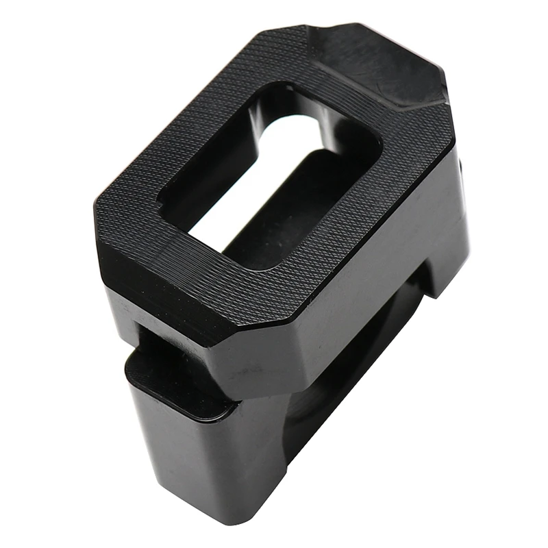 Motorcycle Black Speed Gear Display Indicator Holder Aluminum Alloy Bracket