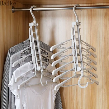 

Retractable Multi-layer Folding Hangers Durable Clothes Hat Pants Save Space Storage Rack Wardrobe Storage Hangers for Clothes