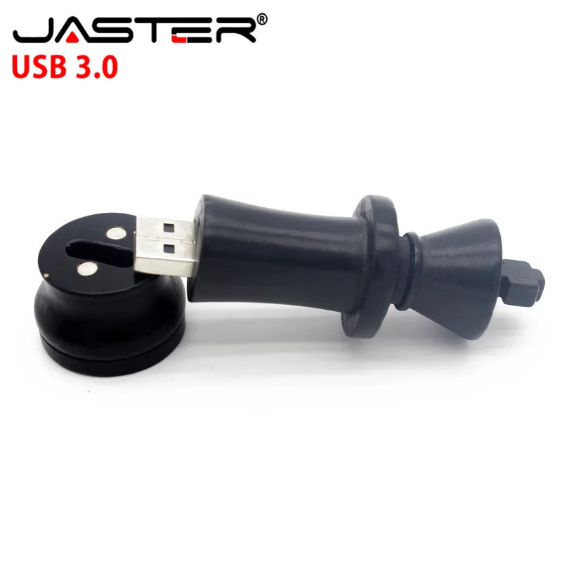 Деревянный международный шахматный USB флеш накопитель JASTER 3 0 Флэшка кленовый 4 ГБ