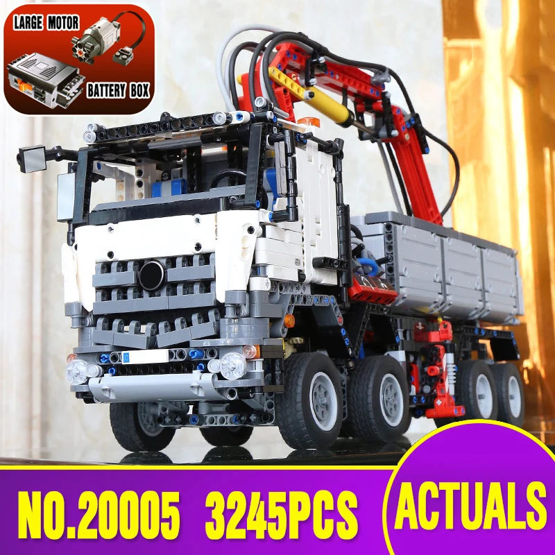 

The Technic Series Arocs Model Building Blocks Bricks Compatible Toy for Children 42043 Motor Car Model