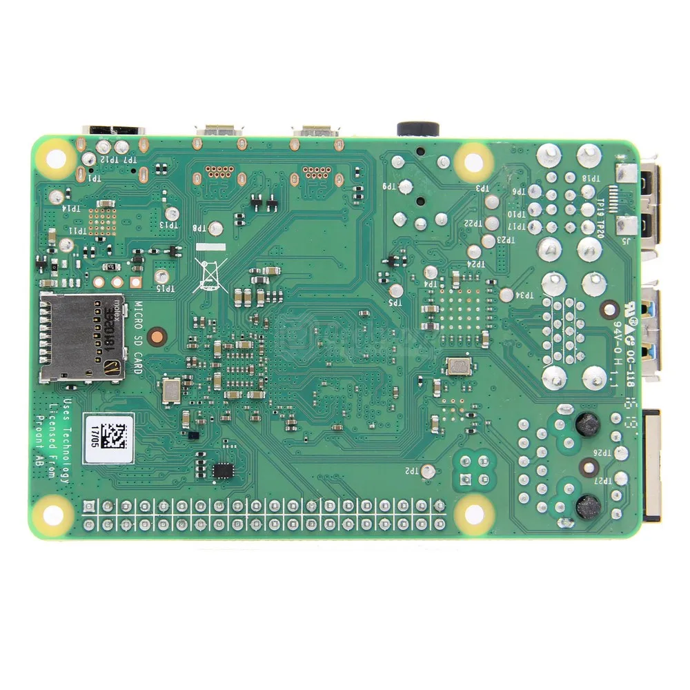 Raspberry Pi 4 компьютерная модель B с 1 ГБ/2 ГБ/4 Гб ram 2,4/5,0 ГГц wifi Bluetooth 5,0