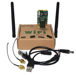 2,4 ГГц 300 Мбит/с мини беспроводной модуль 802.11b/g/n Wi-Fi модуль передачи сигнала PCBA Плата Поддержка 1-14WiFi каналов
