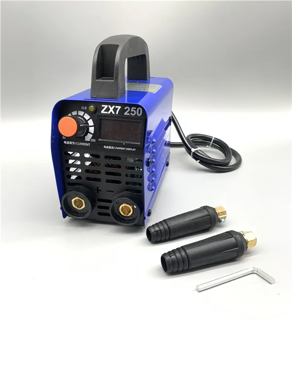 250A 220v LED Display Welding Machine Compact Mini MMA Welder Inverter Welding Semiautomatic Dc Machine ARC