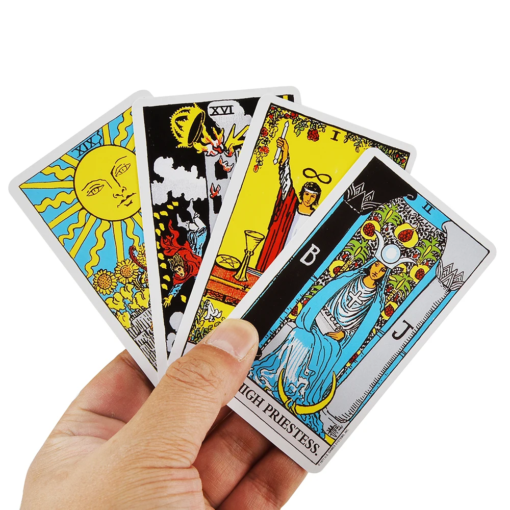 78 Cards Deck Centenary Edition Tarot Board Game High Quality Card Stock Aeclectic Crisp Divination | Игрушки и хобби