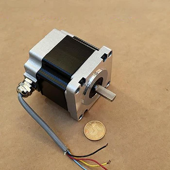 

Two-phase Four-wire 57mm Stepper Motor 1.2 N.m High Torque Stepper Motor, 8MM Shaft Diameter, Step Angle 1.8 Degrees, 90mm Wire