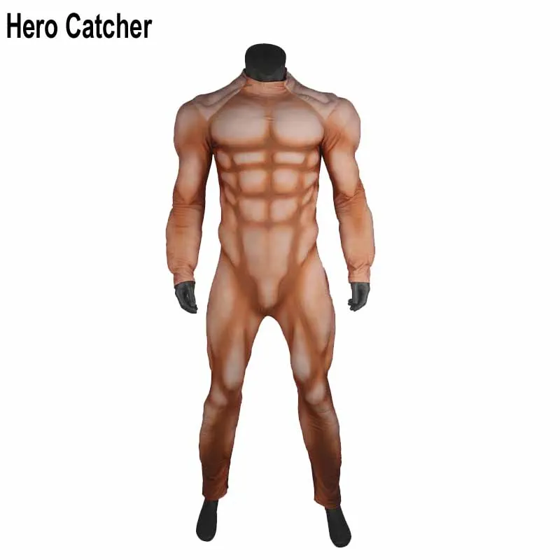 Hero Catcher High Quality Super Big Muscle Suit Zentai Basic Suit