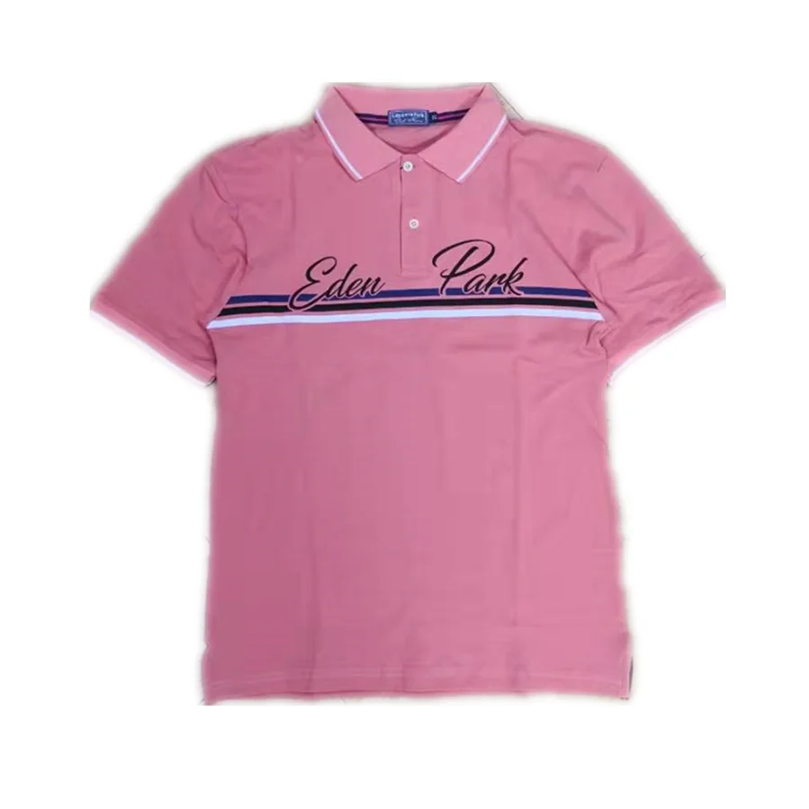 Новые мужские брендовые дизайнерские хлопковые короткие поло Eden park для мужчин, французские повседневные топы с вышивкой, футболки