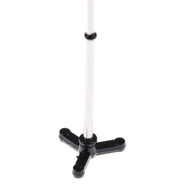 Cute Mini Metal Microphone Model 1:12 Doll House Dollhouse Miniature Furniture Accessories 2019 Newest Sale 4