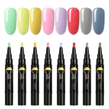 COSCELIA, 3 в 1, один шаг, ногтей, доттер для гель-лака, блеск, один шаг, Гель-лак для ногтей, легко использовать УФ-гель, не нужно базовое верхнее покрытие