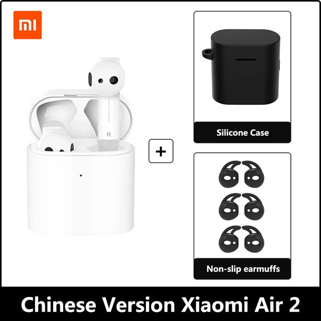 with black case Xiaomi Airdots Pro 2 TWS Bluetooth гарнитура интеллектуальное управление наушники LHDC управление двойным микрофоном ENC настоящие беспроводные наушники - Цвет: with black case