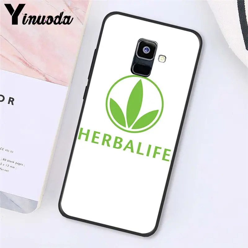 Yinuoda черный Herbalife чехол для телефона для Samsung Galaxy A7 A50 A70 A8 A3 A6 A6Plus A8Plus A9