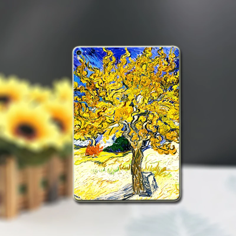 Чехол для планшета с краской для huawei MediaPad T3 10 AGS-W09 L09 для Honor Waterplay 10,1 Play Pad 2 9,6 HDN-L09 Bay+ ручка - Цвет: E12 jin si shu