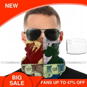 

Tokyo Ghoul Mouth Face Mask Tsukiyama Facial Mask with 2 Filters Nice Polyester Adult Mask