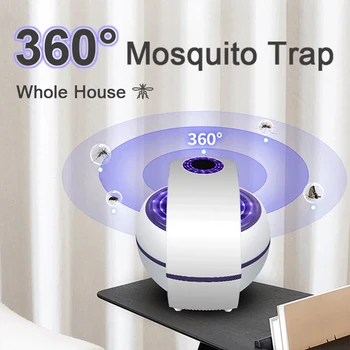 

Home LED Suction Mosquito Killer Purple Light Mosquito Repellent Lamp Mute Mosquito Trapping Photocatalyst Mosquito Killer Lamp