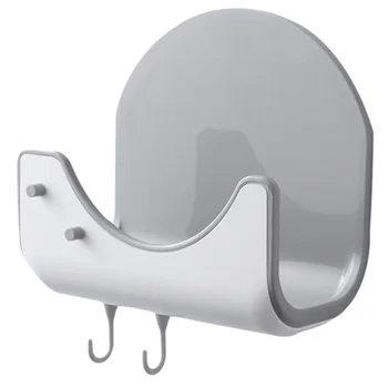 

1pc Creative U-shaped Wall-mounted Multifunction Household Pot Lid Rack Bracket Pot Lid Stand for Home Kitchen Indoor Wall