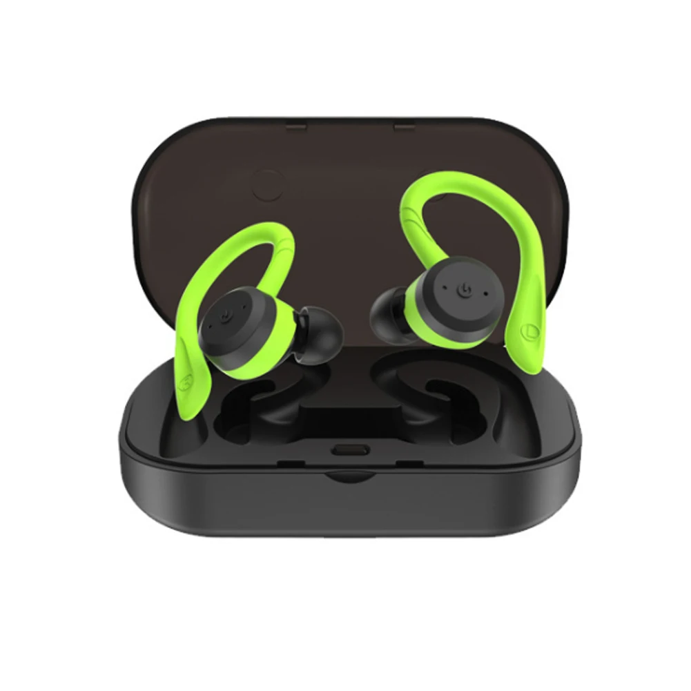 Skup 5.0 zestaw słuchawkowy Bluetooth TWS bezprzewodowe słuchawki douszne wodoodporne słuchawki z redukcją szumów nadaje się do wspinaczki pływanie piesze wycieczki