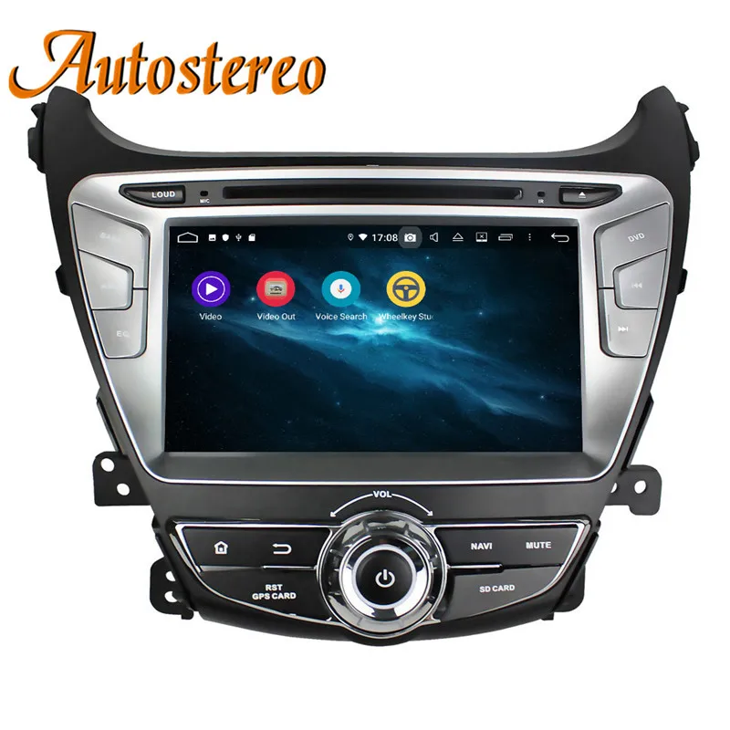 Px6 Android 9 DSP автомобильный dvd-плеер для hyundai Elantra- gps навигация мультимедийный плеер радио магнитола головное устройство