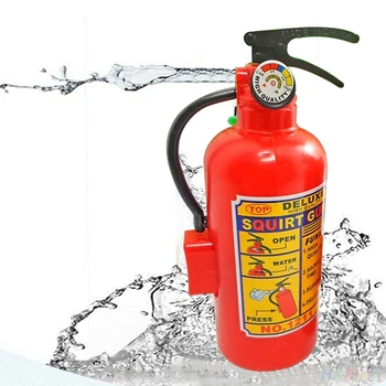 

Ephex Fire Toy Fire Extinguisher Toy Water for Children Water Gun Toy Squirt Backpack Style