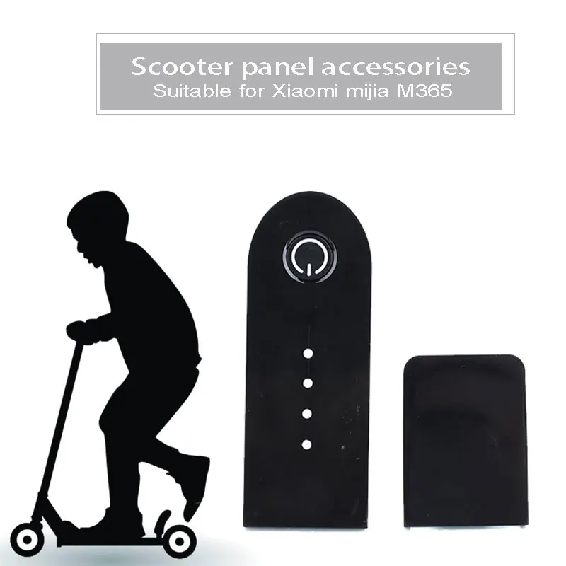 Scooter Panel Accessories Practical Durable Black Plastic Toys Entertainment Protect Outdoor Sport Case Cover