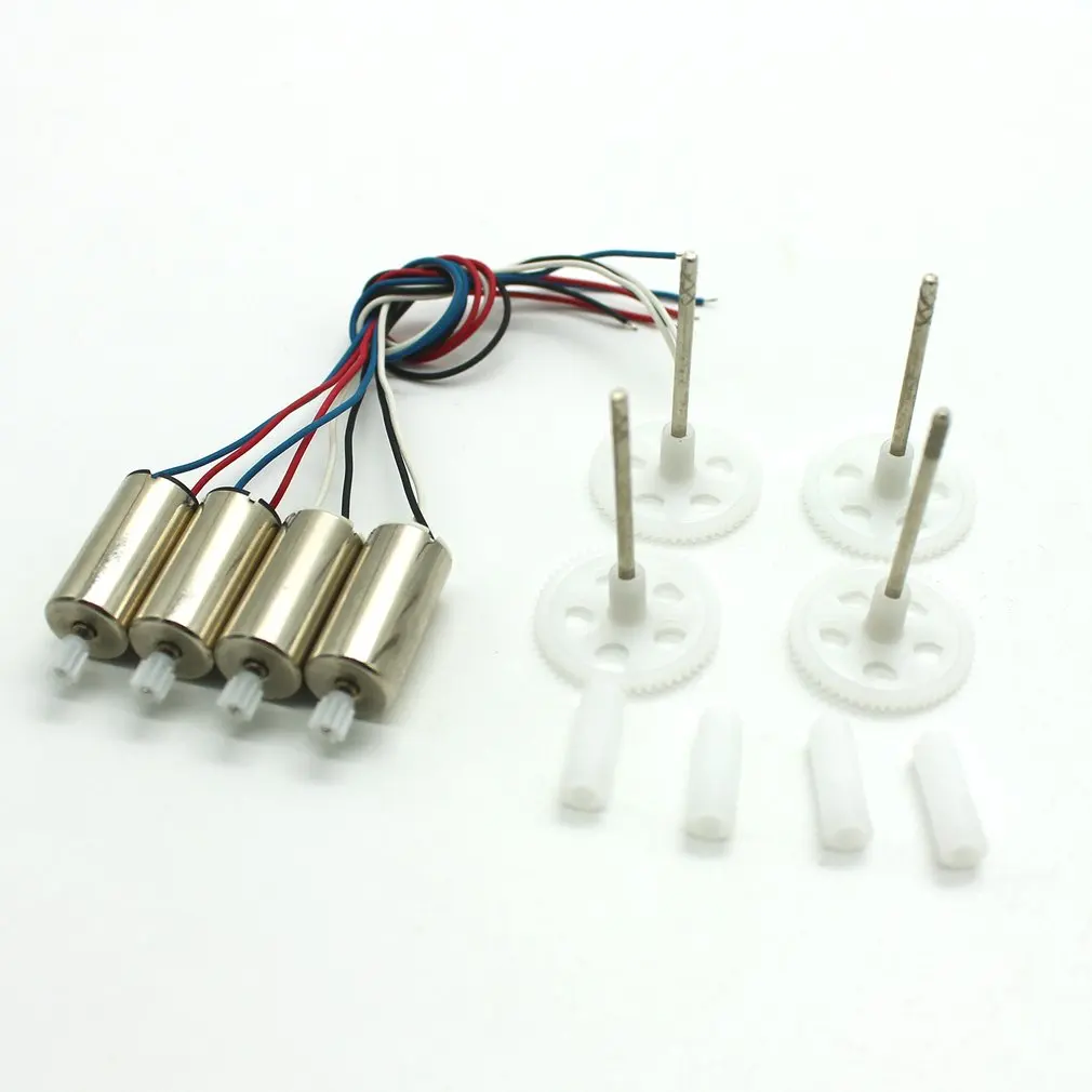 Quadcopter Replacement Spare Parts 2 CW + 2 CCW Engine Motors with Gears for SYMA X5SW X5SC X5HC X5HW RC Drone 5 Quadcopter Replacement Spare Parts 2 CW + 2 CCW Engine Motors with Gears for SYMA X5SW X5SC X5HC X5HW RC Drone 5