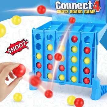 

Entertainment Educational Shot Board Desktop Connect 4 Interactive Portable Funny Family Toy Sports Basketball Shooting Game