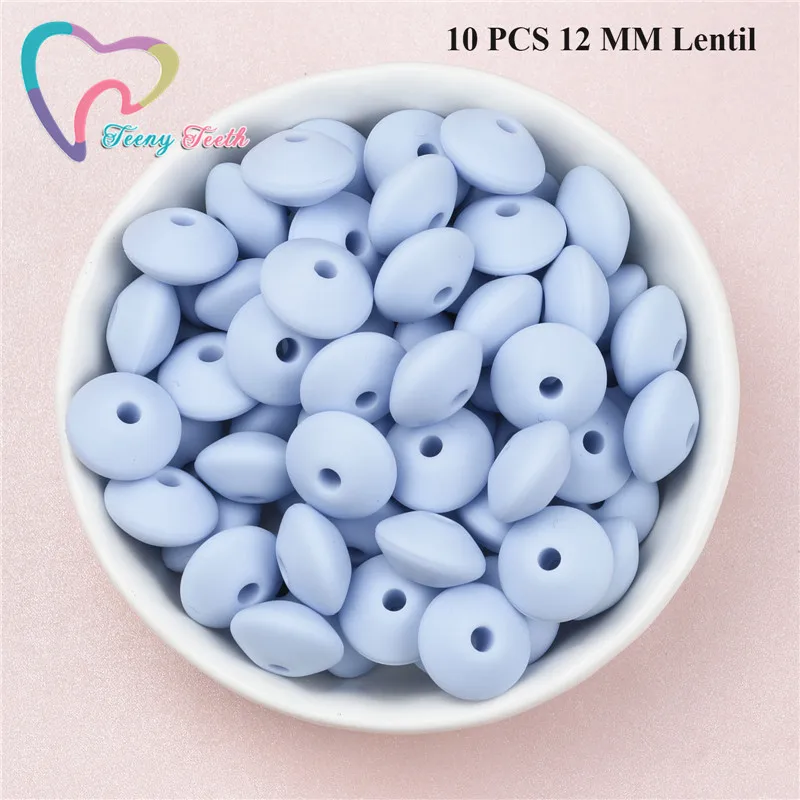 10 PCS 12 MM Lentil 10 шт металлический темная Золотая 9-15 мм Прорезывание Зубов, ювелирные изделия, силиконовые круглые свободные жевательные, бусины Цепочки и ожерелья 14-17 мм шестигранный жевательные бусины - Цвет: 10 PCS 12 MM Lentil