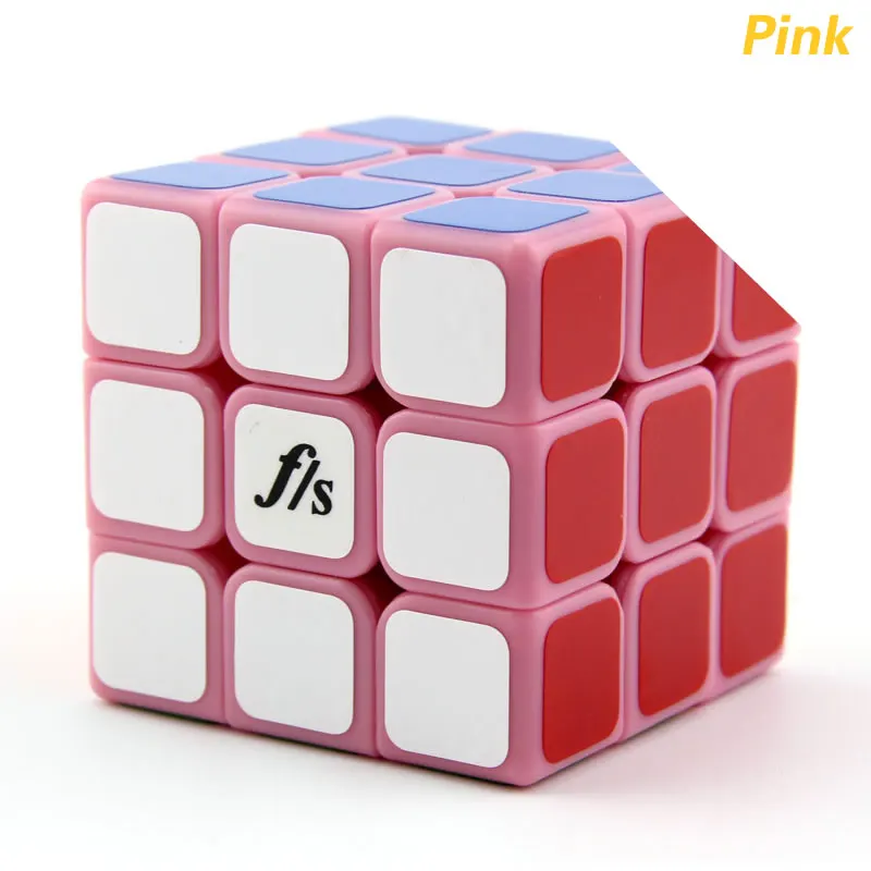 Fangshi F/S Lim GuangYing 3x3x3 магический куб LimCube 3x3 скоростная головоломка антистресс Обучающие игрушки Ограниченная серия для коллекции - Цвет: Pink