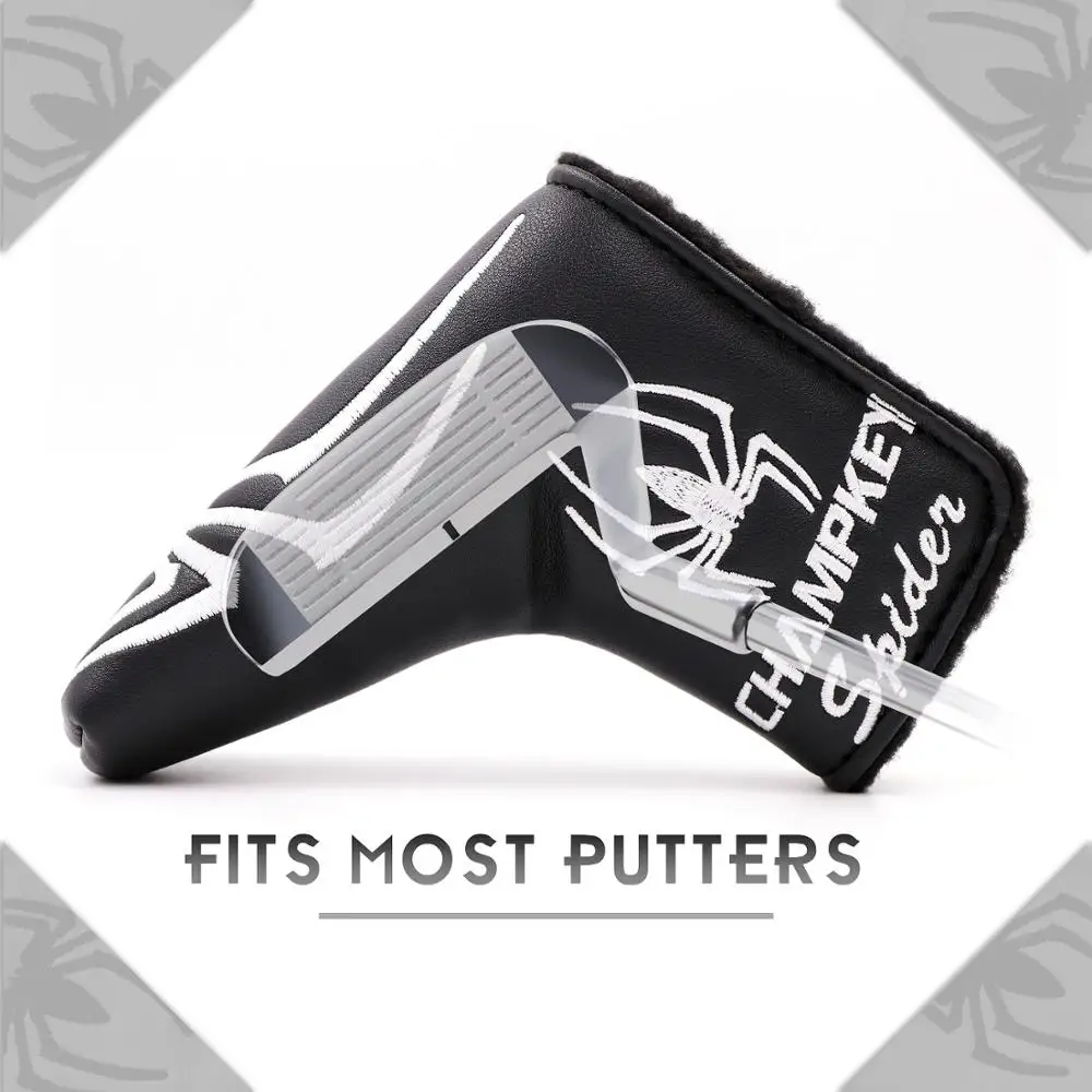 

1pc Golf Blade Putter Head Covers For Golf Scotty Putter Embroidery Headcover