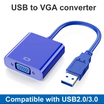 

USB to VGA Adapter USB HDMI Adapter USB 3.0 to VGA HDMI Converter - PC Laptop with Windows 7/8/8.1/10 /XP