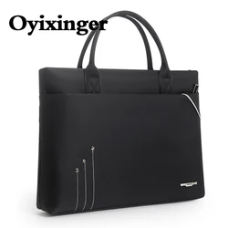 OYIXINGER Executive Casual Computers Bag For Men's Business Handbag 14.1