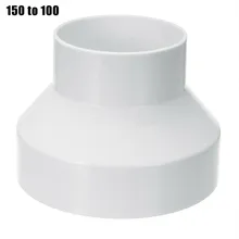 

ABS Adapter Fittings Non-toxic Parts Reducer Replace Spare Ventilation