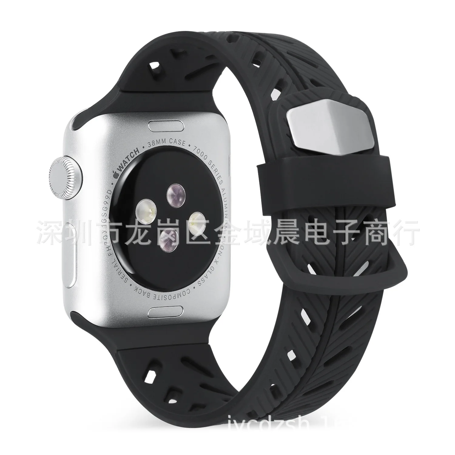 Подходит для APPLE IWatch Apple Watch ремешок ТПУ силиконовый ремешок для часов двойной цвет ремешок для часов стиль
