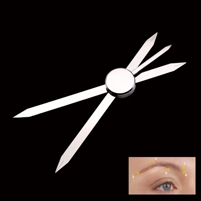 

Golden Ratio Ruler Eyebrown Eyebrow Permanent Makeup Eyebrow Embroidery Compass Eyebrow Ruler Measurement Tool